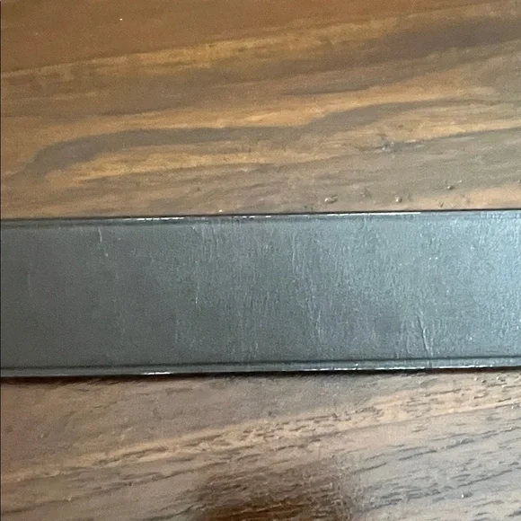 Polo by Ralph Lauren Reversible Black/ town Belt with Gold Buckle, 32.5” - Picture 7 of 10